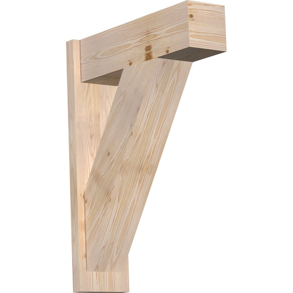 Ekena Millwork Traditional Block Smooth Outlooker, Douglas Fir, 7 1/2"W x 24"D x 32"H OUT08X24X32TRA05SDF - main